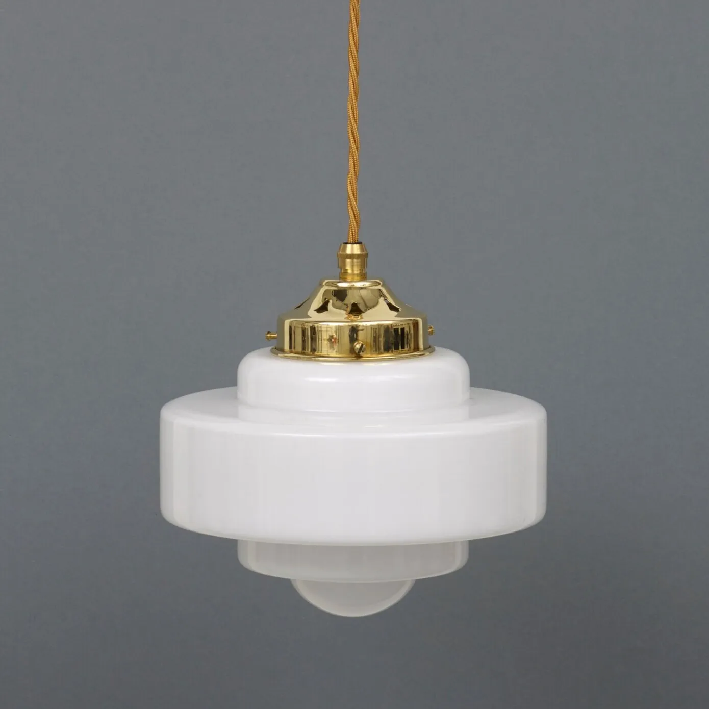 "Atlas" Opal Glass Pendant Light