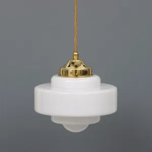 "Atlas" Opal Glass Pendant Light