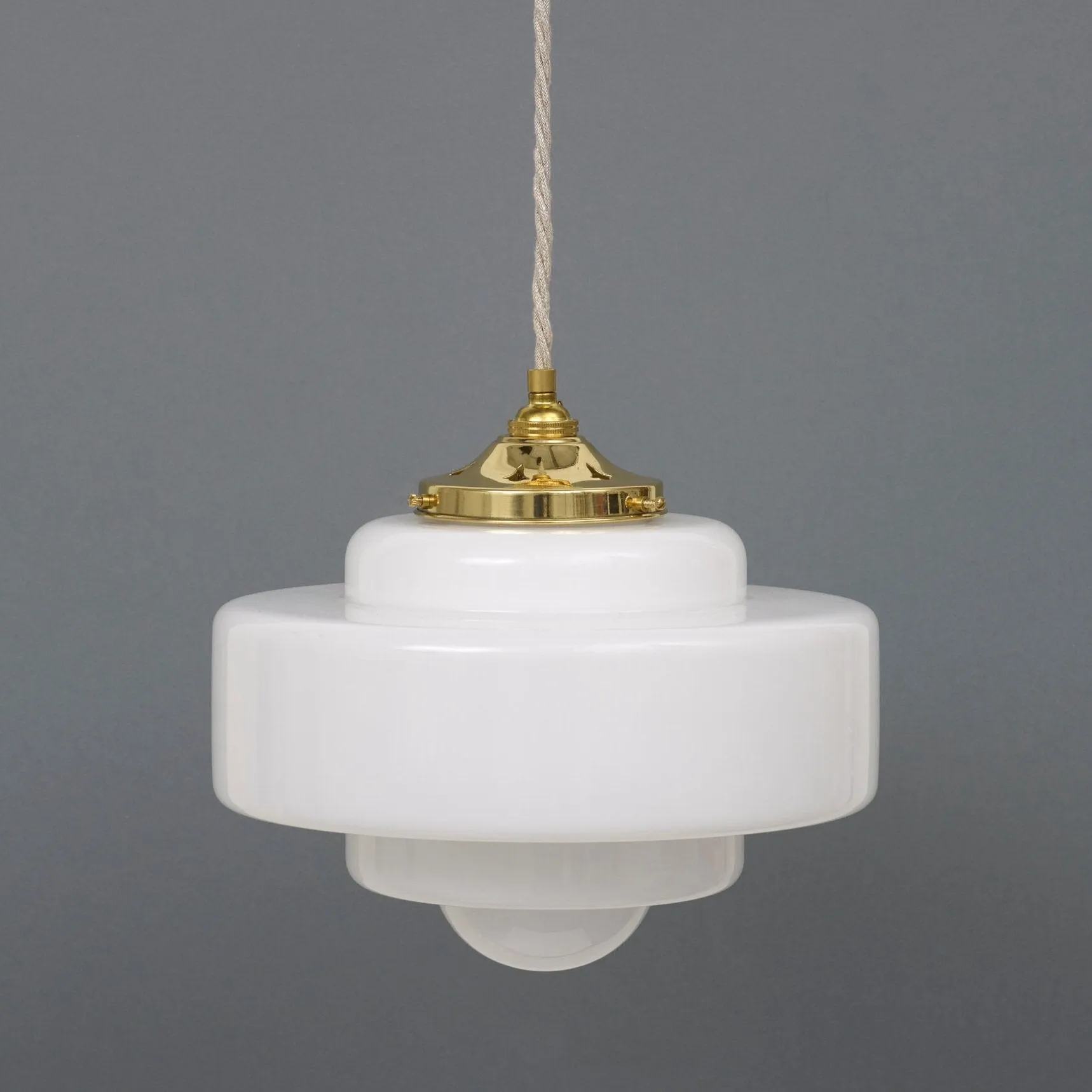 "Atlas" Opal Glass Pendant Light