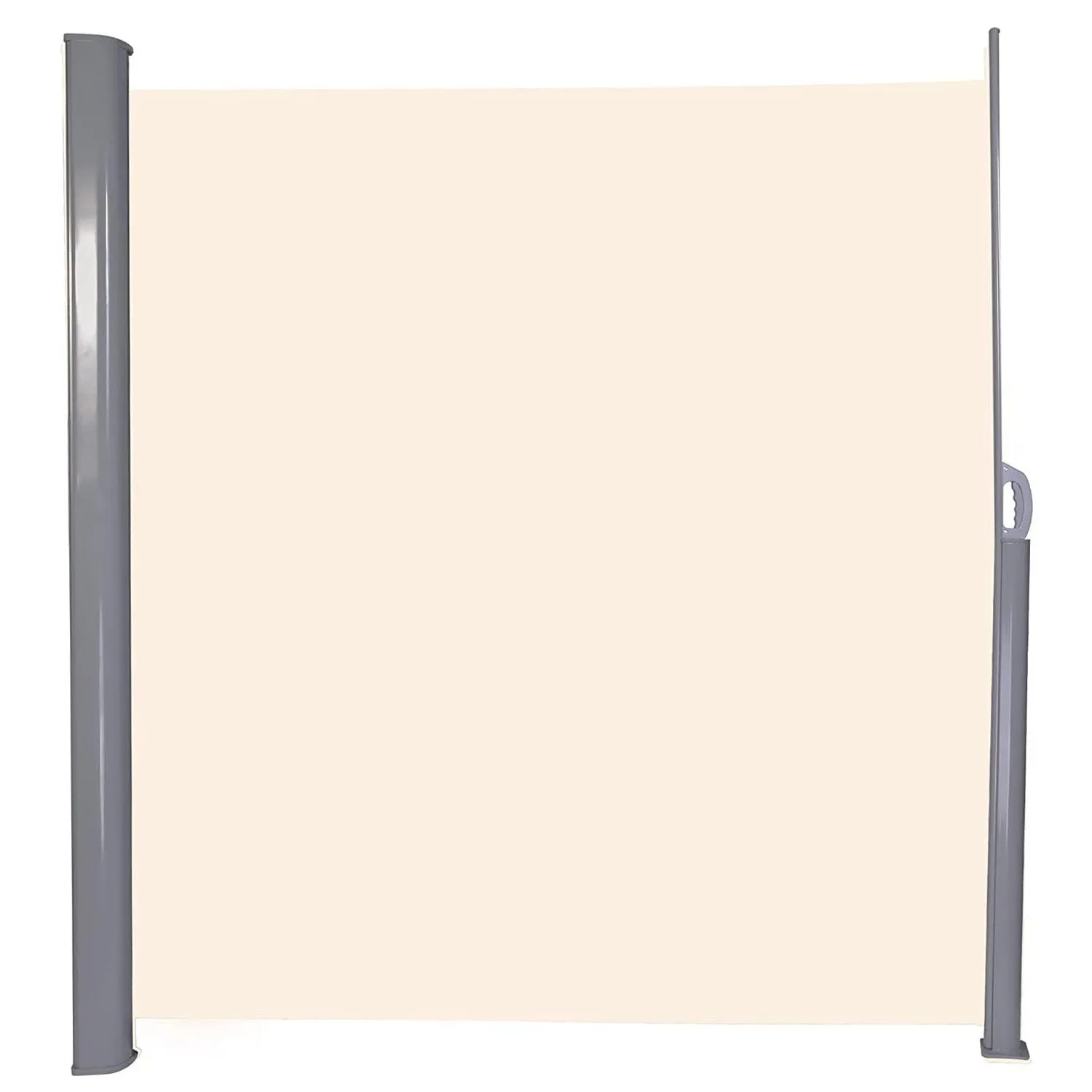 Retractable Side Awning Outdoor Privacy Screen Shade 118"x 78.7", Beige