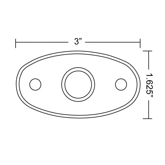 Rigid A-Series Low Power Red Light Black Housing