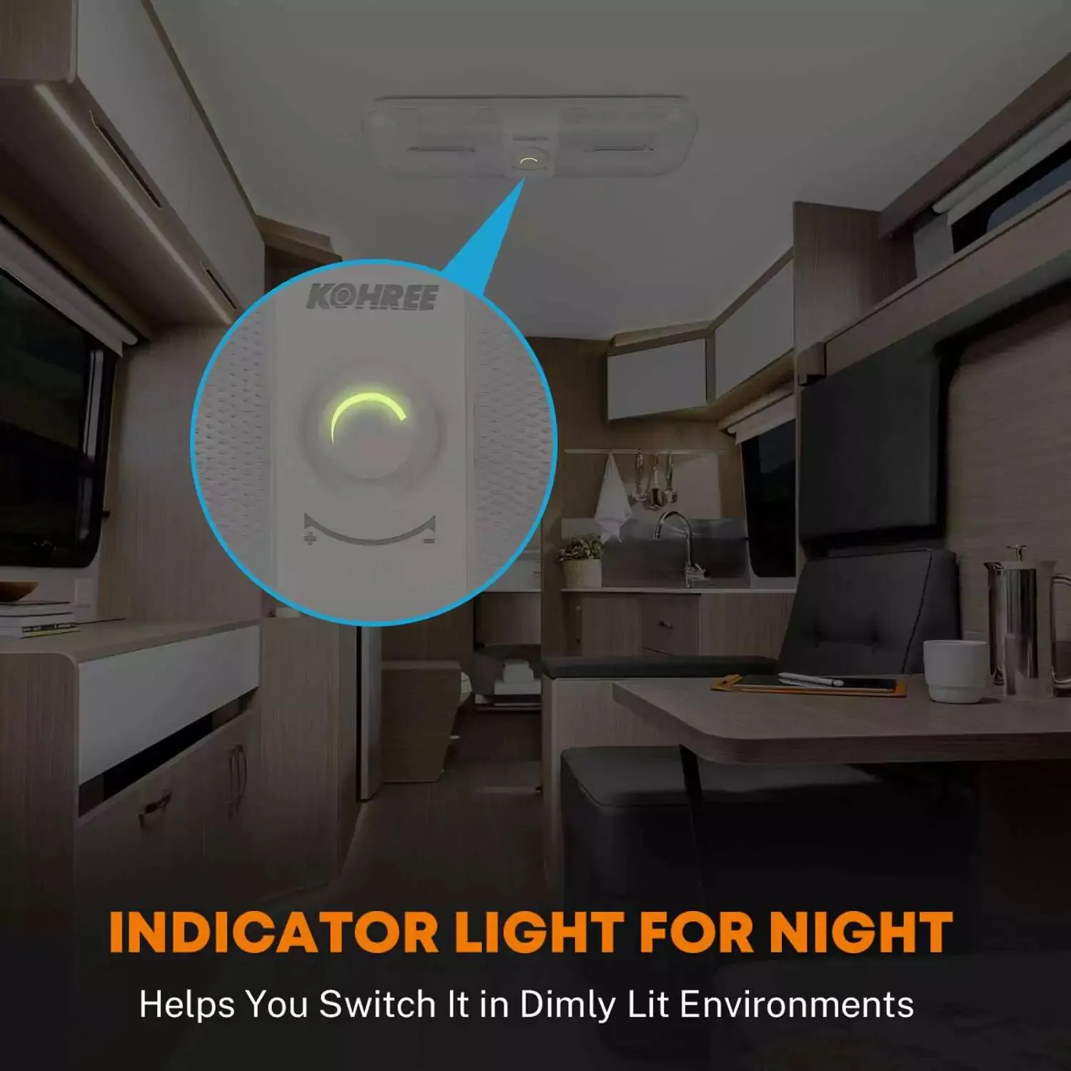 RV Light Interior, 1800 LM