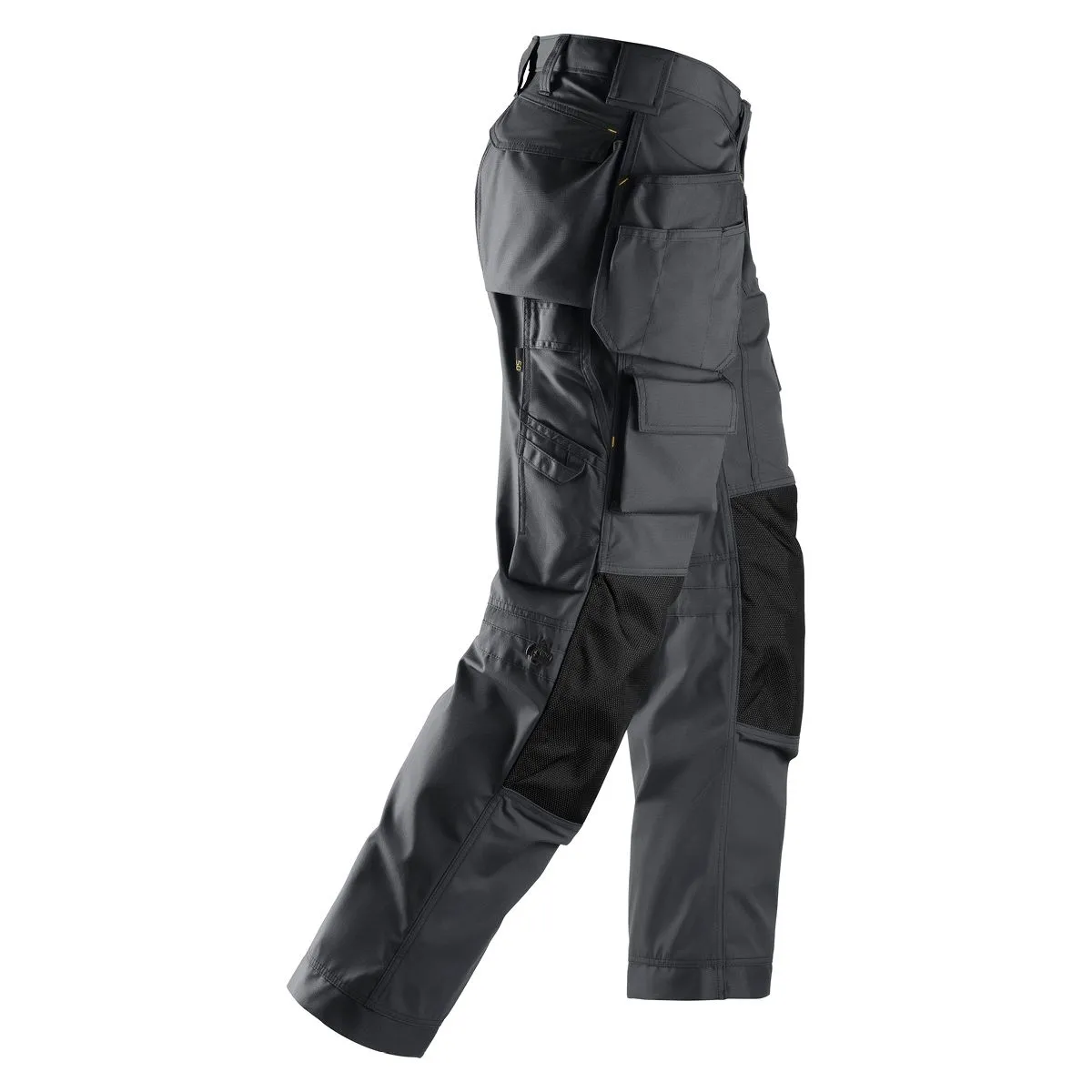 Snickers&#x20;3223&#x20;Floorlayer&#x20;Work&#x20;Trousers&#x20;with&#x20;Holster&#x20;Pockets&#x20;Rip&#x20;Stop&#x20;-&#x20;Steel&#x20;Grey