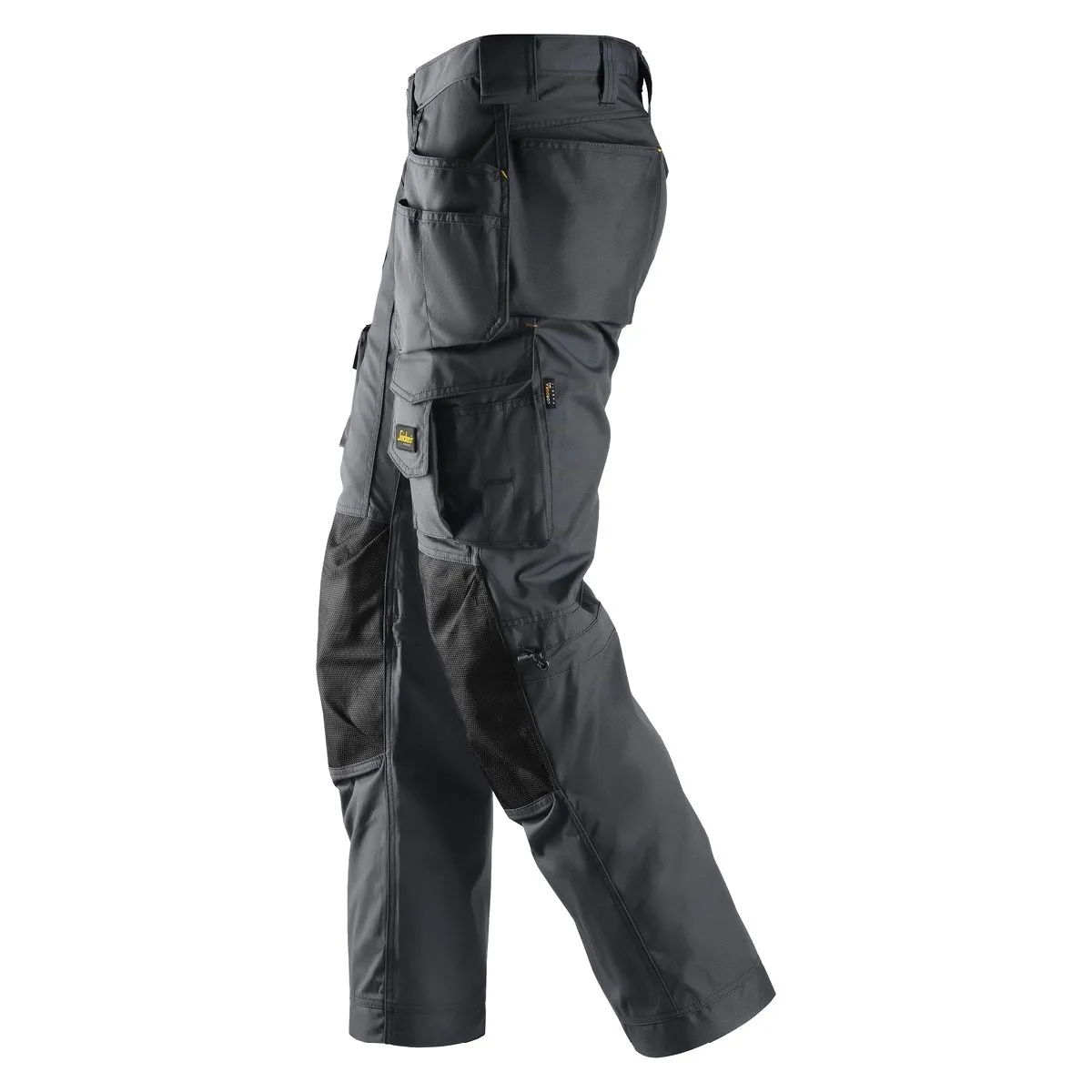 Snickers&#x20;3223&#x20;Floorlayer&#x20;Work&#x20;Trousers&#x20;with&#x20;Holster&#x20;Pockets&#x20;Rip&#x20;Stop&#x20;-&#x20;Steel&#x20;Grey