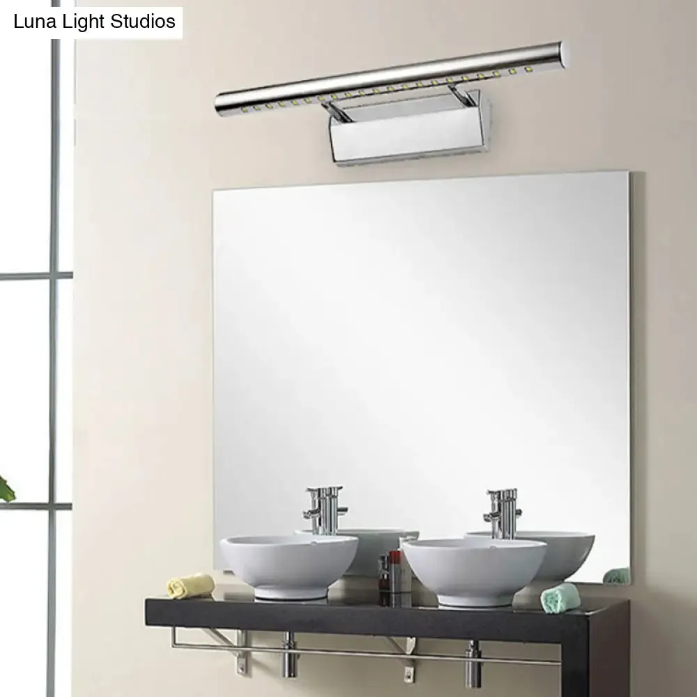 Stylish LED Stainless Steel Bathroom Vanity Wall Sconce