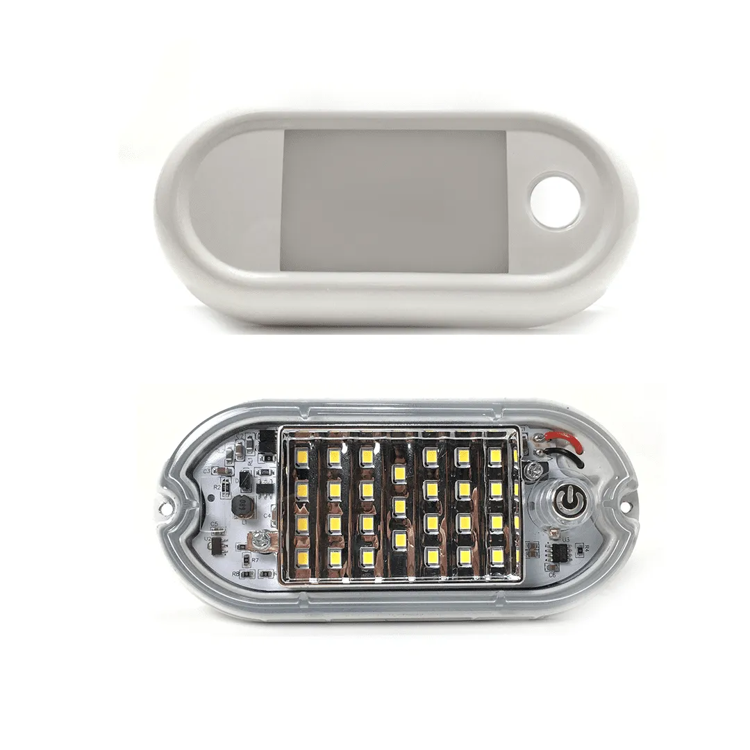 Touch Light Series LED Dome Light - Rectangular - 13.5W