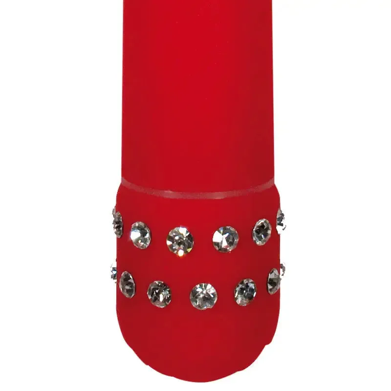 Toyjoy Diamond Studded Red Mini Bullet Vibrator