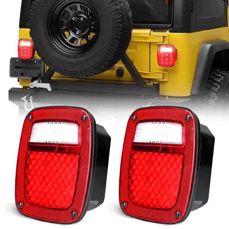 Turn Signal Lights & LED Tail Lights for 1997-2006 Jeep Wrangler TJ