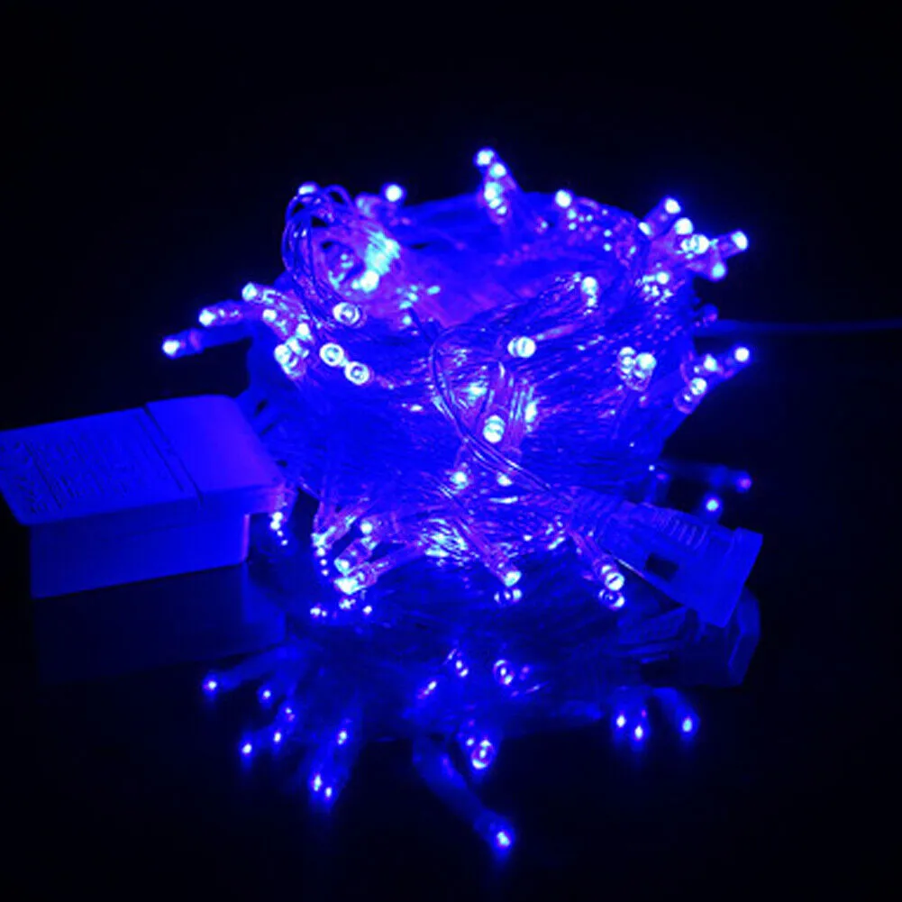 US 2-4 Pc Fairy String Light LED Christmas Tree Wedding Party Decoration Outdoor