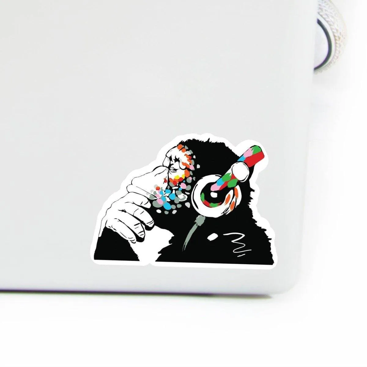 Vinyl Laptop Decals - Luminous Monkey Computer Skin Decal Stickers