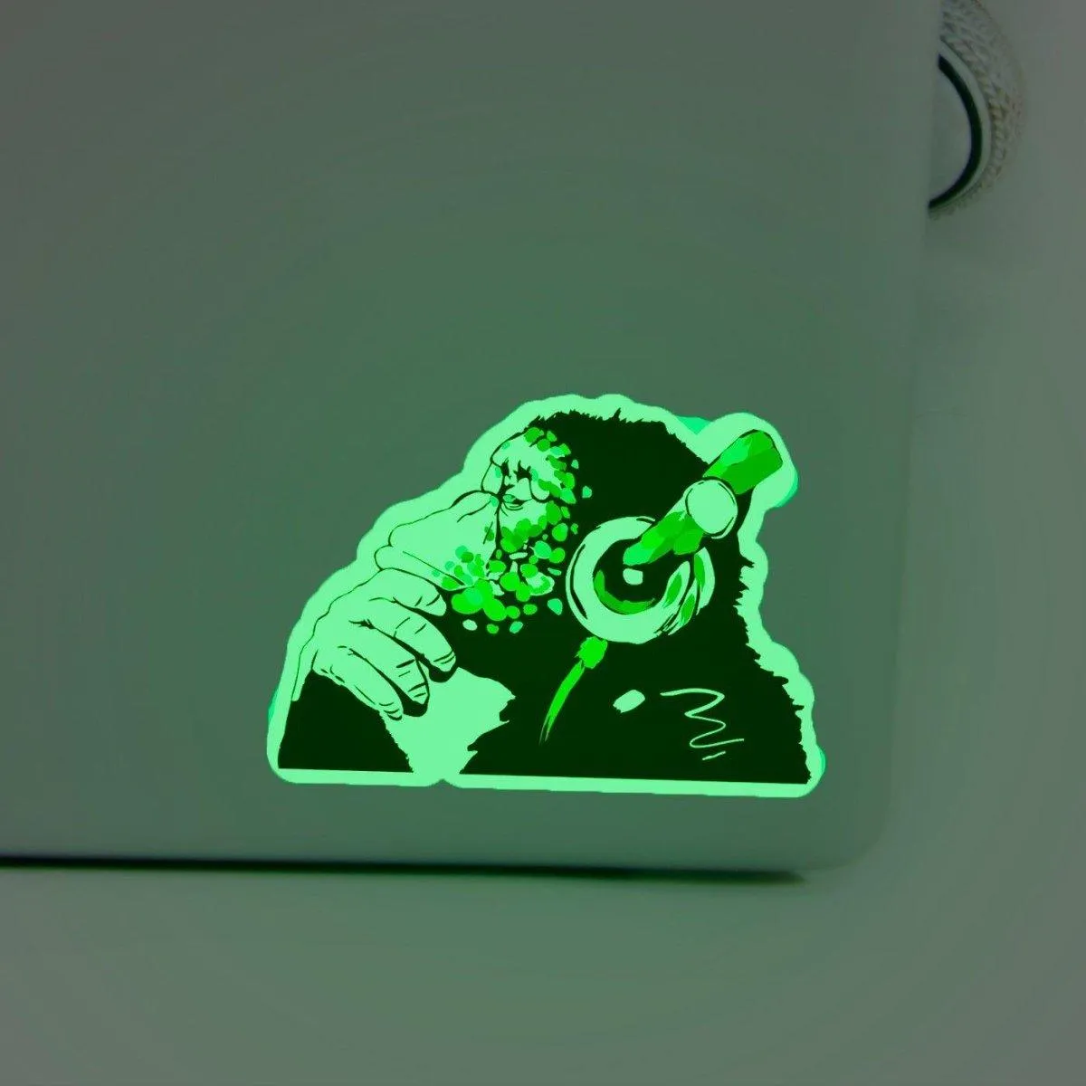 Vinyl Laptop Decals - Luminous Monkey Computer Skin Decal Stickers