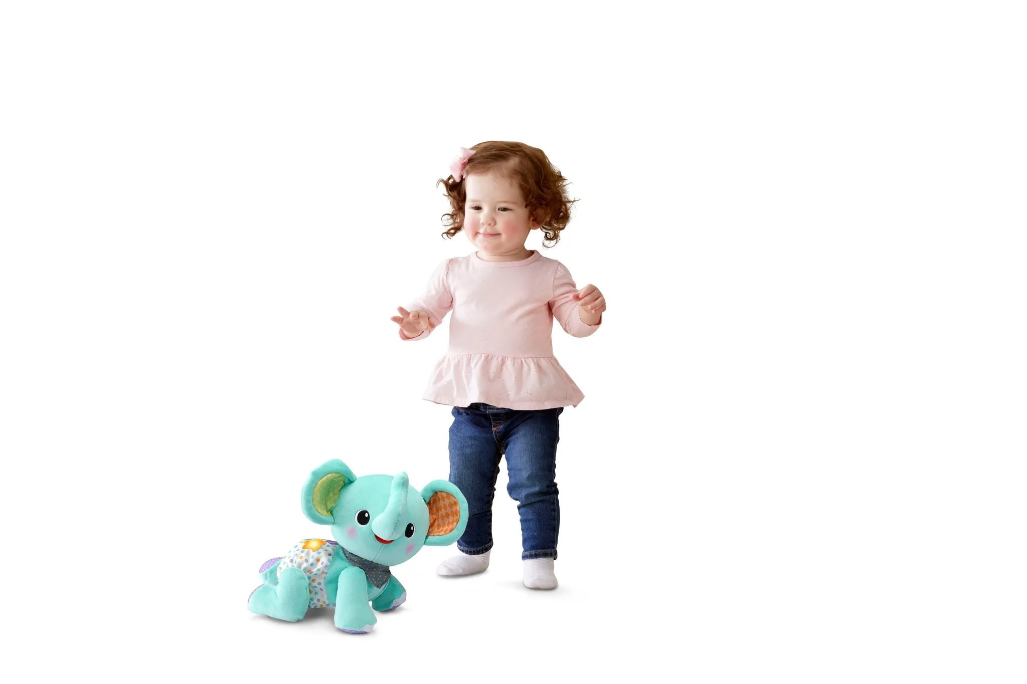 VTech Baby Crawl With Me Elephant Blue