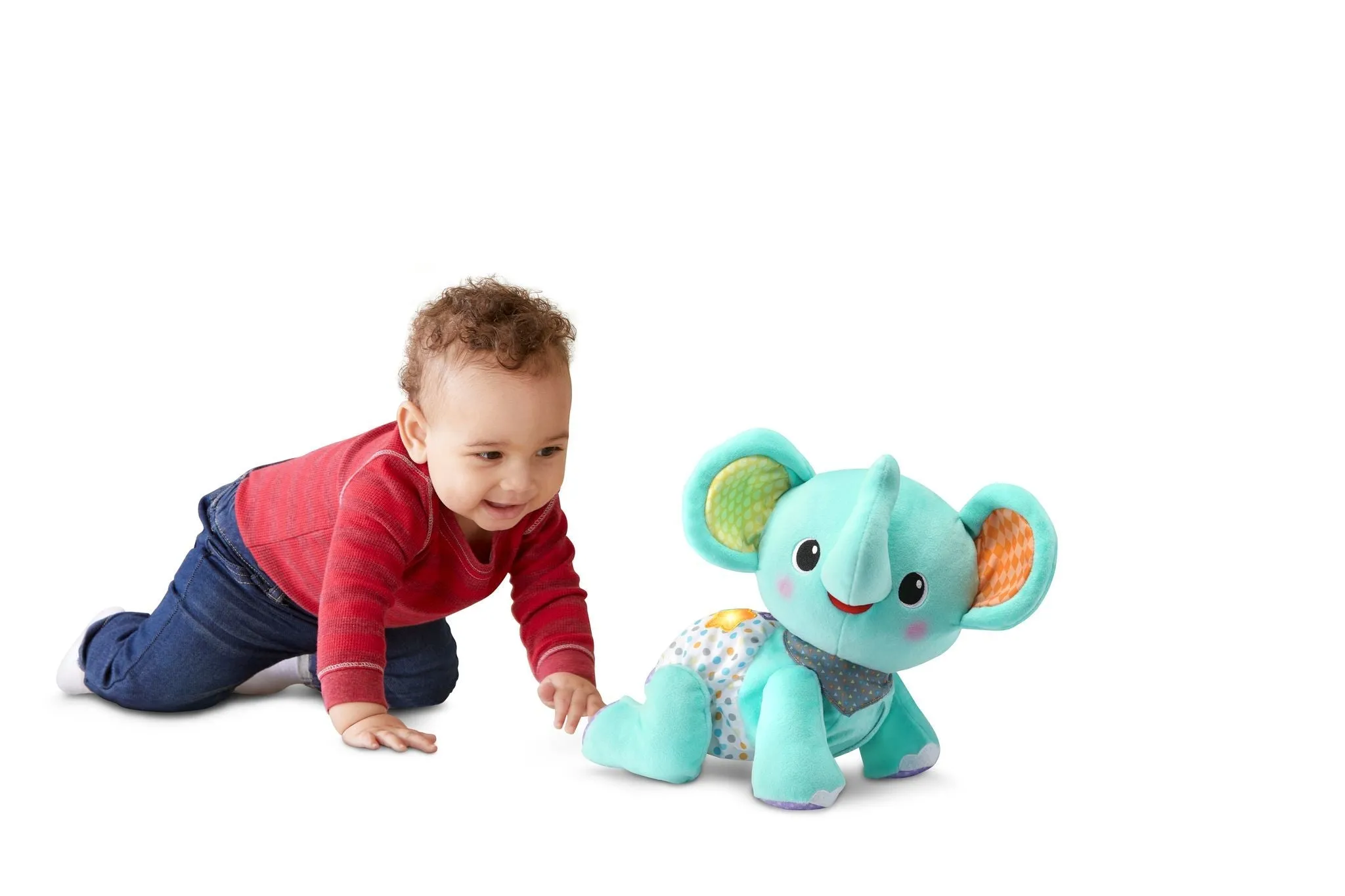 VTech Baby Crawl With Me Elephant Blue