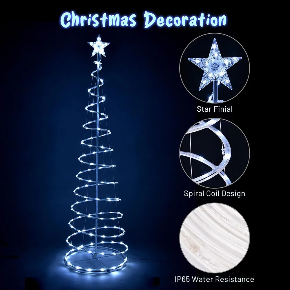 Yescom 6' Spiral Outdoor Xmas Tree USB Powered